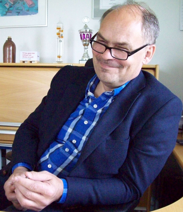 Anders Andersson, Chef för DB Schenker i Gästrikland.