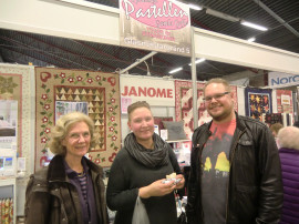Gunnel besöker Pastellen samtidig med Sandra Johannsson och David Andersson